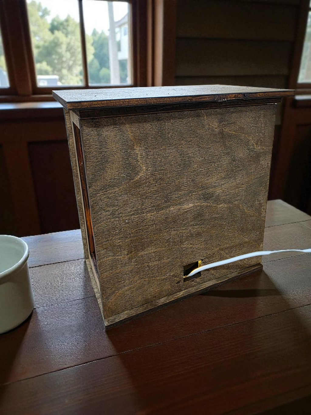 Lighted Moose Lantern